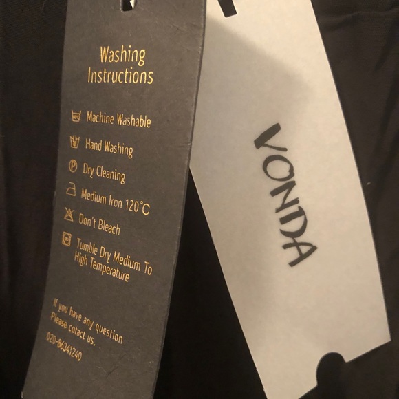 Black maxi dress by Vonda size large - Picture 4 of 4